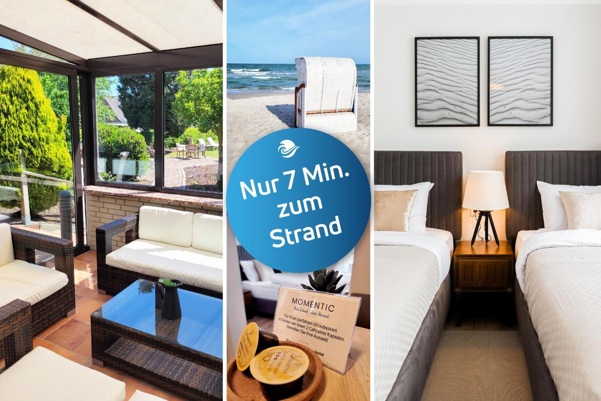 Gemuetliche & Moderne Ferienwohnung - Nur 7 Gehminuten Vom Strand Entfernt, Inklusive Parkplatz Und Gartenzugang Scharbeutz Exterior foto
